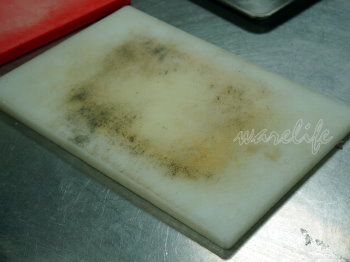 塑膠砧板髒污