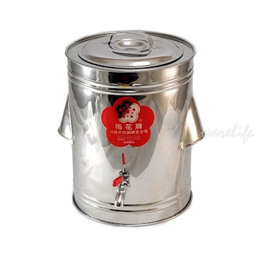 慶>台製不鏽鋼原色保溫茶桶40L - 慶泰餐具生活批發