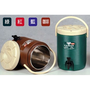 慶>鎰滿保溫茶桶15L咖啡色YM-9905※訂購品- 慶泰餐具生活批發