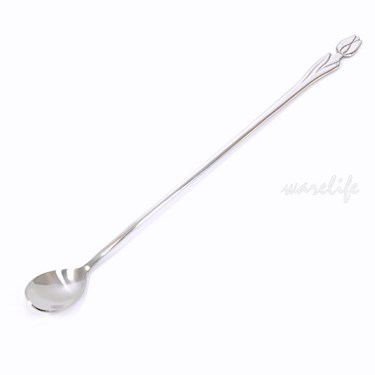 鬱金香牛奶匙／長茶匙／攪拌匙(304不鏽鋼) - 慶泰餐具生活批發