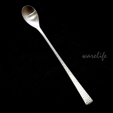 日本製鎚目18-8不鏽鋼長茶匙／牛奶匙／搥目攪拌匙※ - 慶泰餐具生活批發