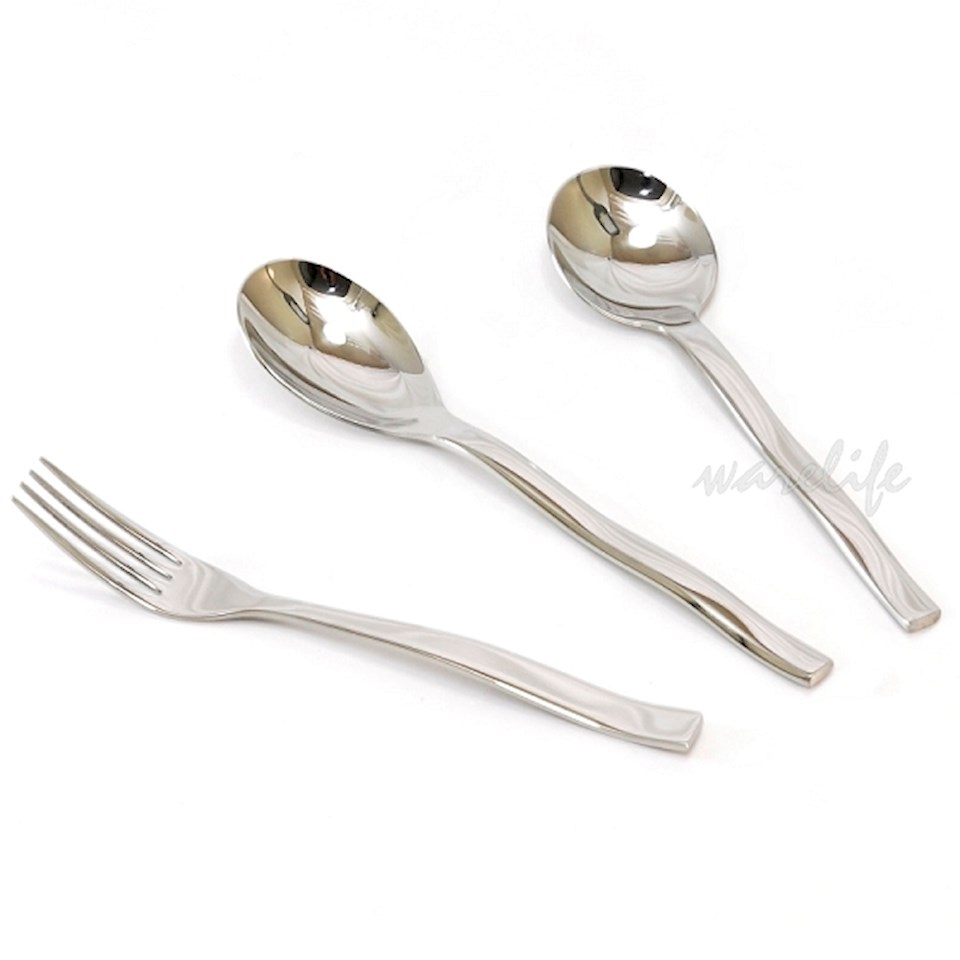 銀水波304不銹鋼平面大圓匙 大湯匙 大匙 銀水波304不銹鋼平面大圓匙 大湯匙 大匙